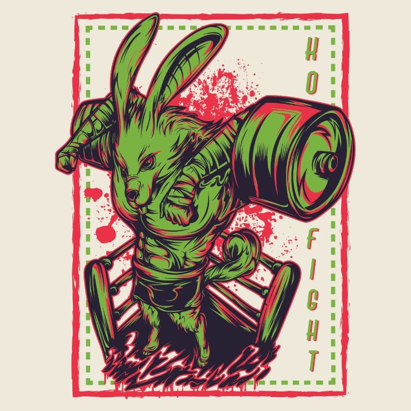 Lutter contre les arts martiaux de lapin