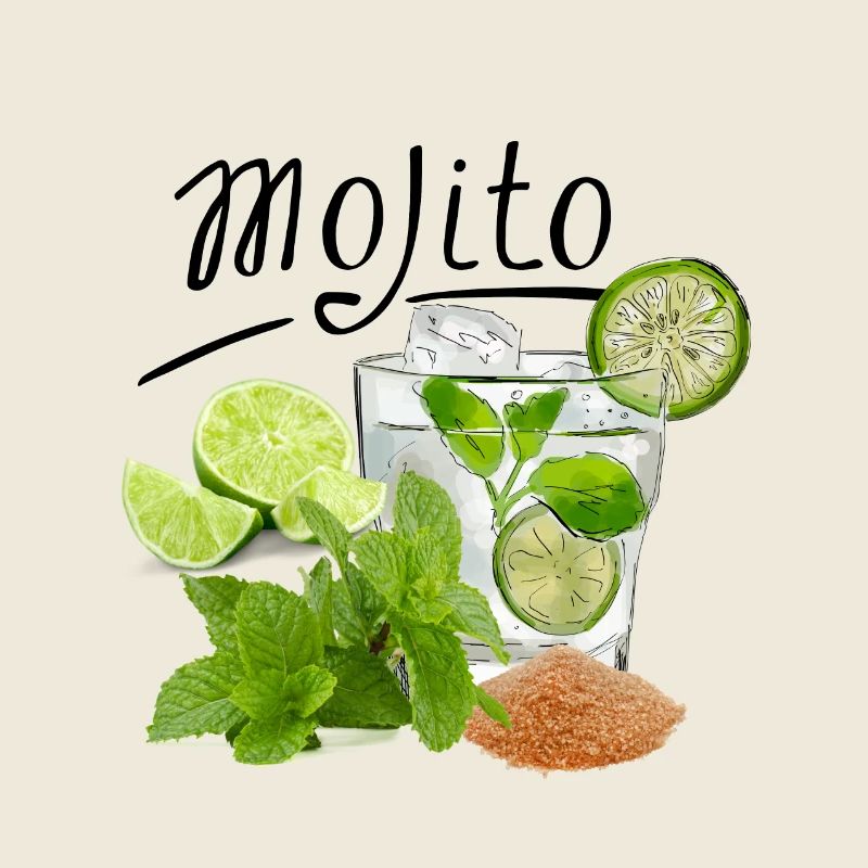 Mojito Drink ART