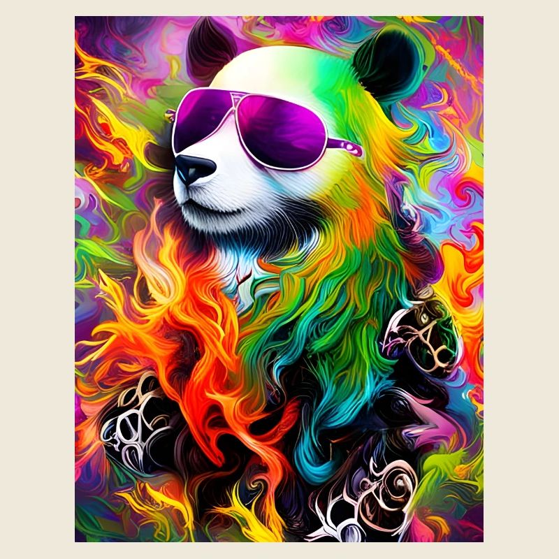 Lunettes de soleil Rainbow Panda