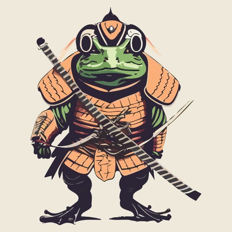 Frosch Bogenschütze