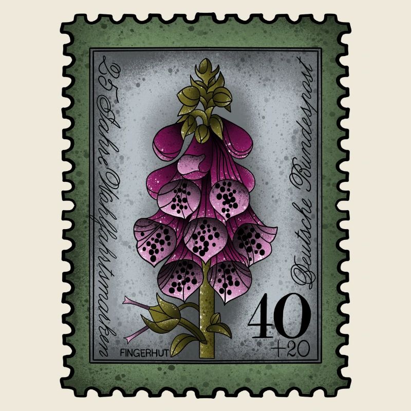 Stamp Foxglove