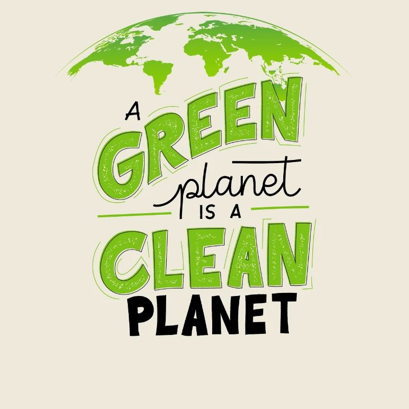 Eco-Friendly Green Clean Earth Design