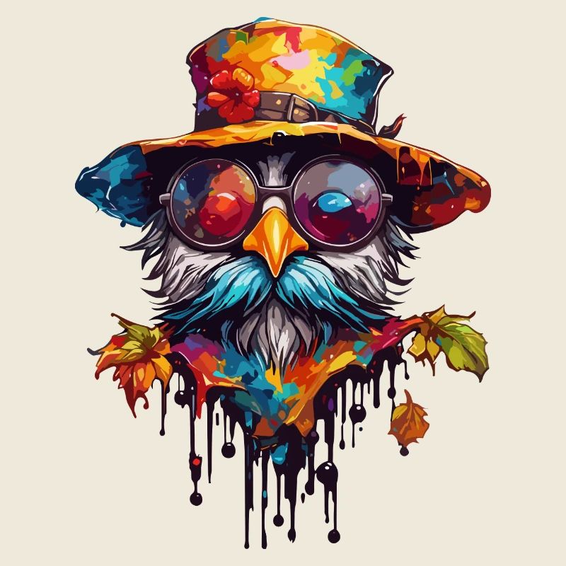 Vogelscheuche / Erntehelfer / Maisfeld / Feld