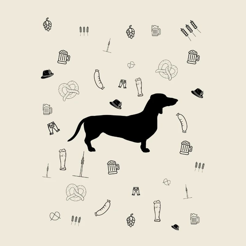 La joie de vivre munichoise : teckels, bière et bretzels