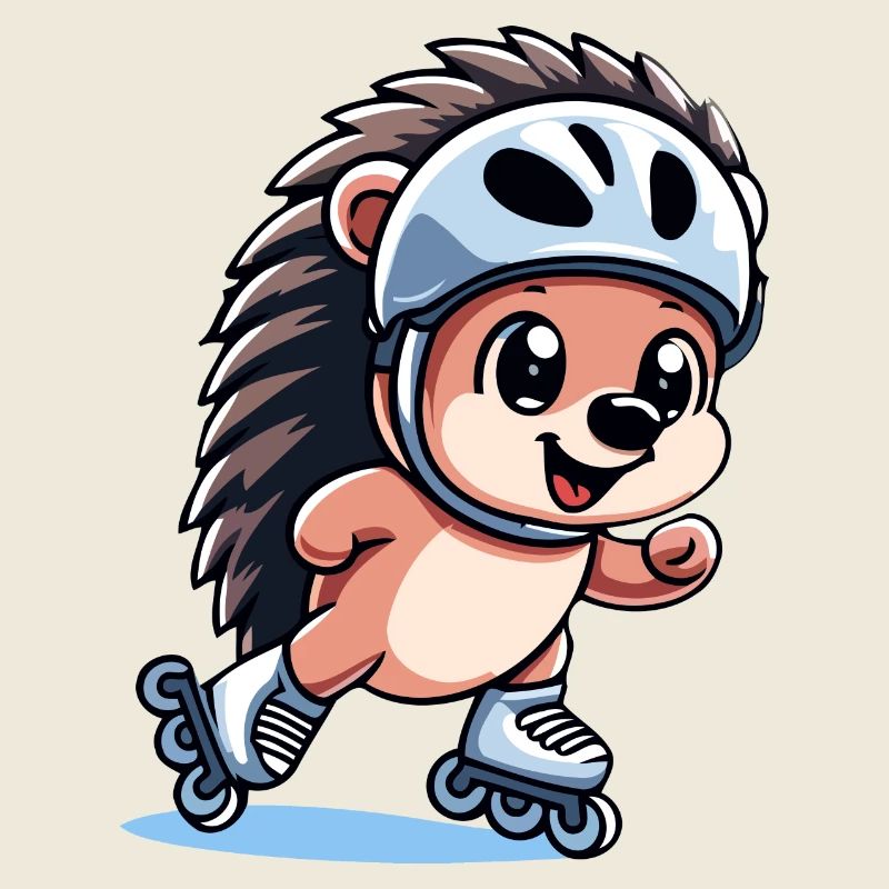 Speedy Hedgehog: Roller Skating Champion