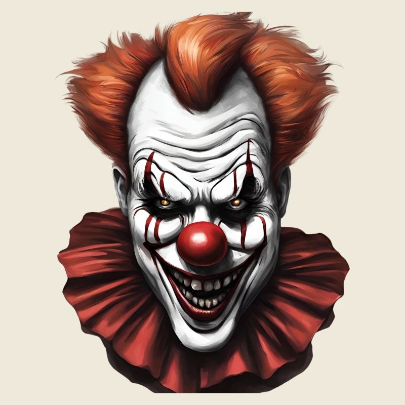 Clown Horror gruselig Helloween