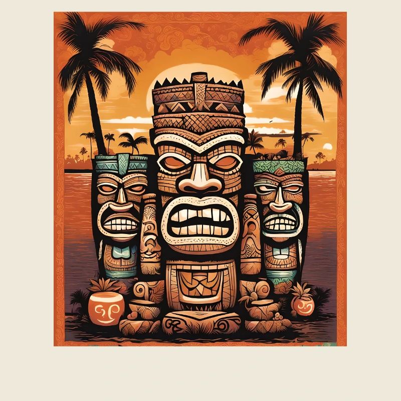 Tiki Statues