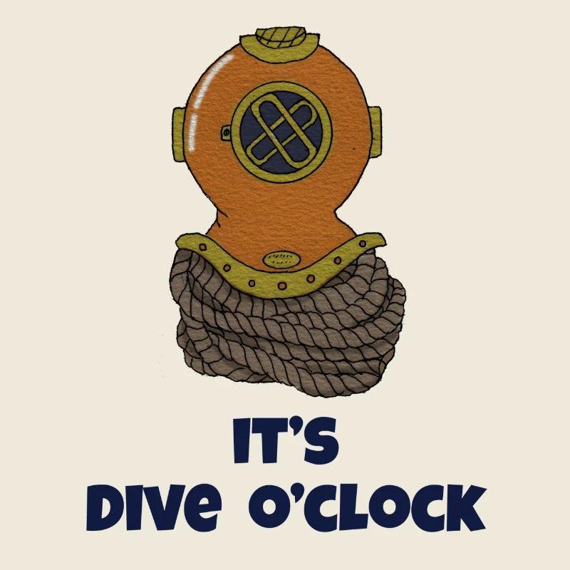 Its Dive oclock diverhelmet