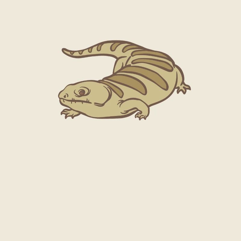 Faszinierender und Einzigartiger Skink