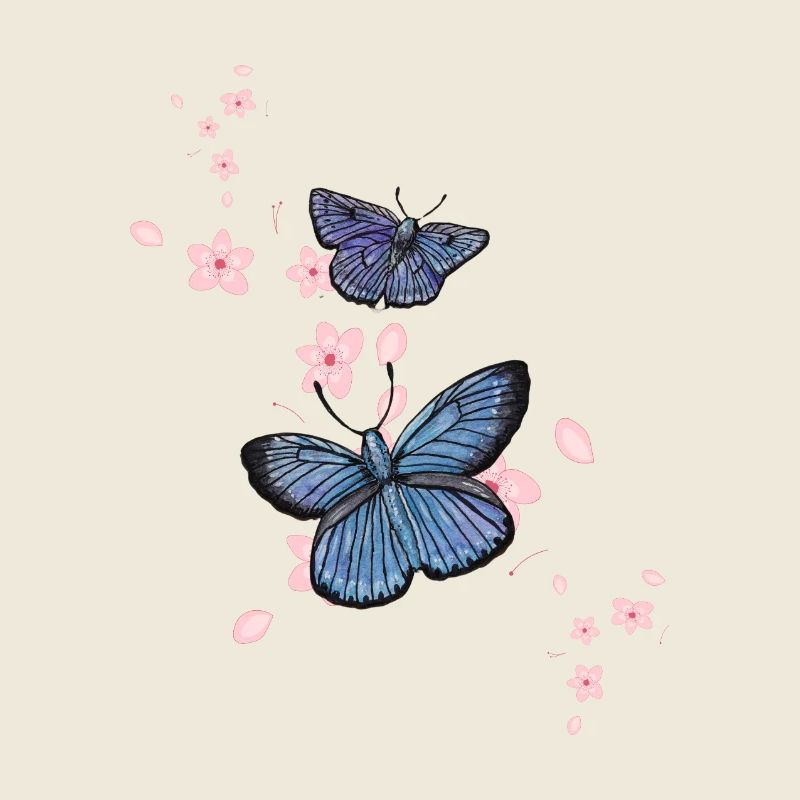 Butterfly Blue - Sonja Ariel von Staden