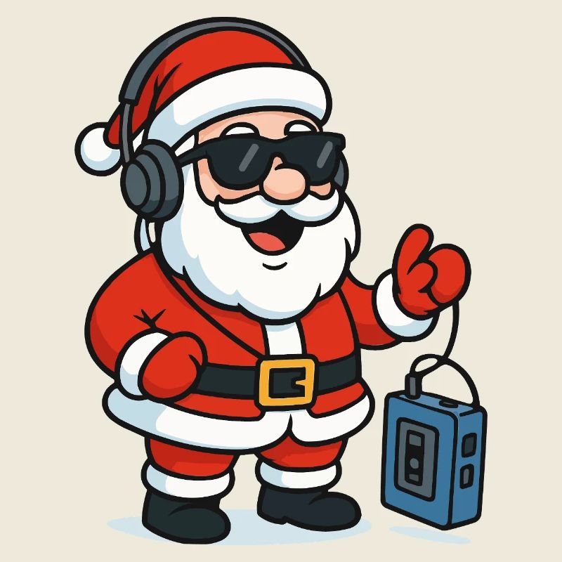 DJ de Noël Père Noël Groove