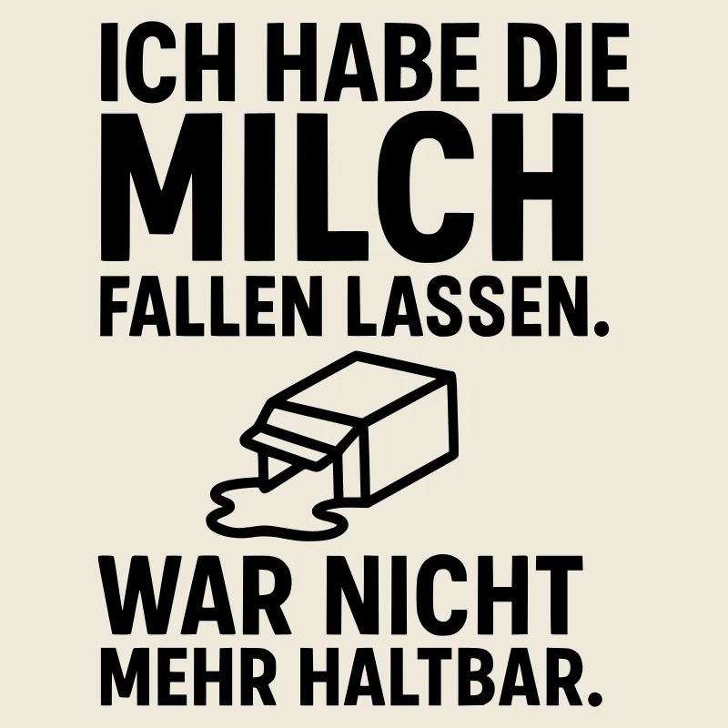 milch fallen lassen haltbar