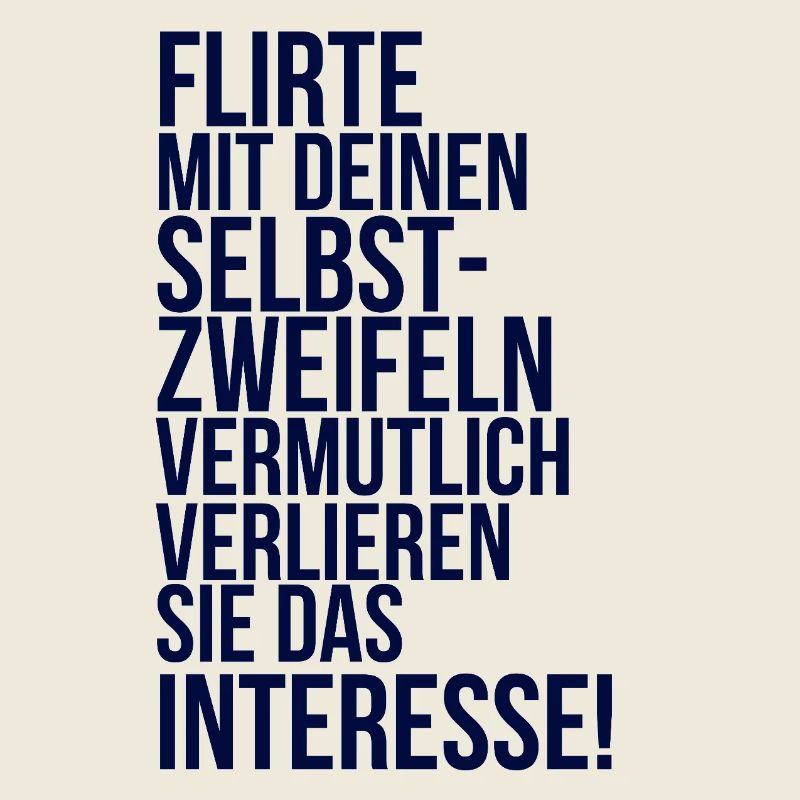 about going wild: Flirt with your self-doubt