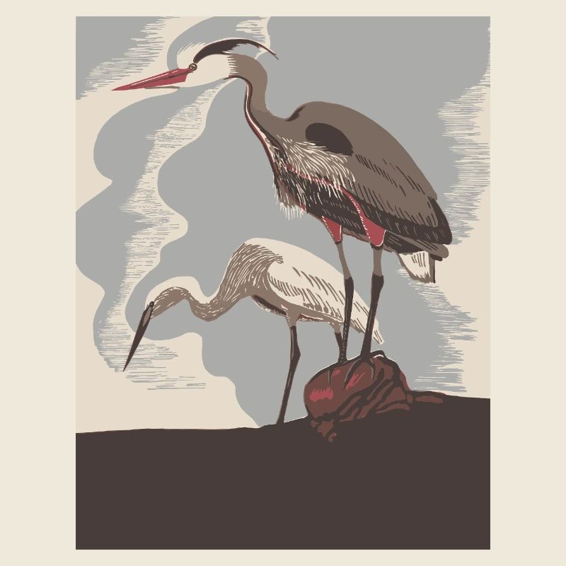 Herone Coast in retro style