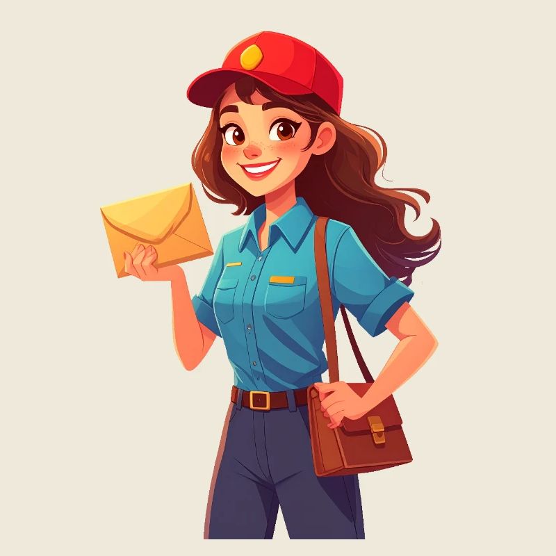 Postbotin / Briefträgerin