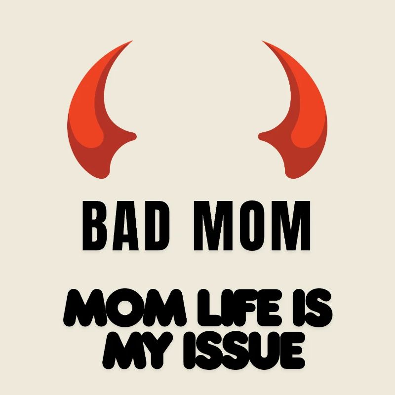 Rote Hörner Silhouette