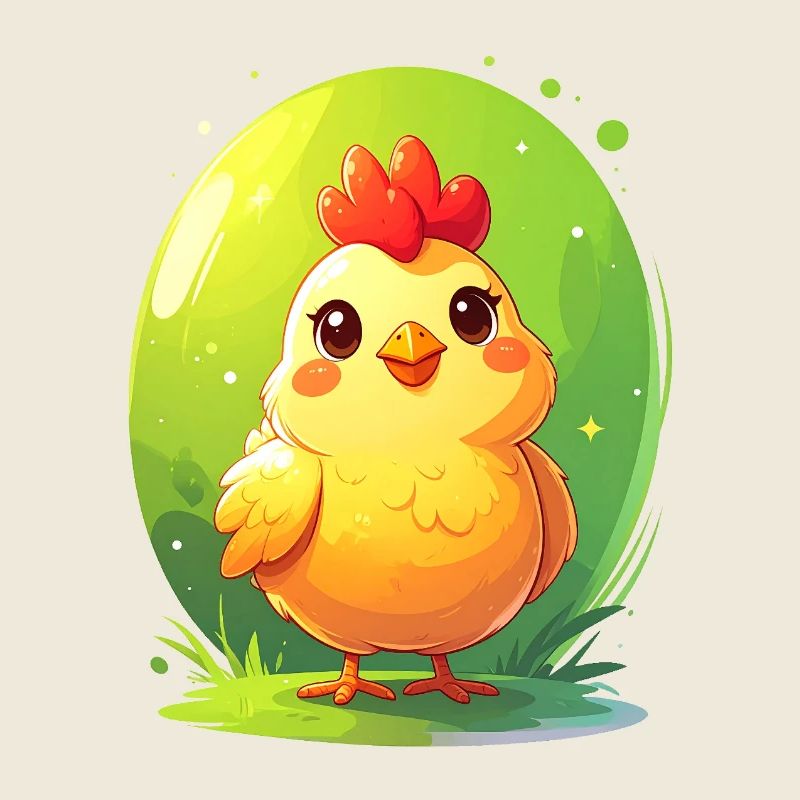 Cute chicken