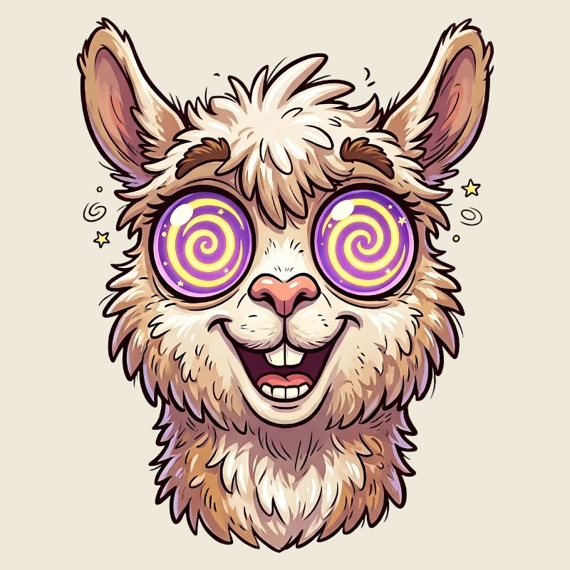 Cosmic Spaced-Out Llama