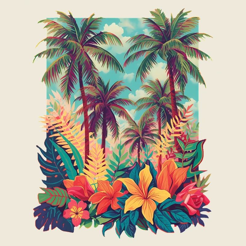 Plage des Fleurs Tropicales