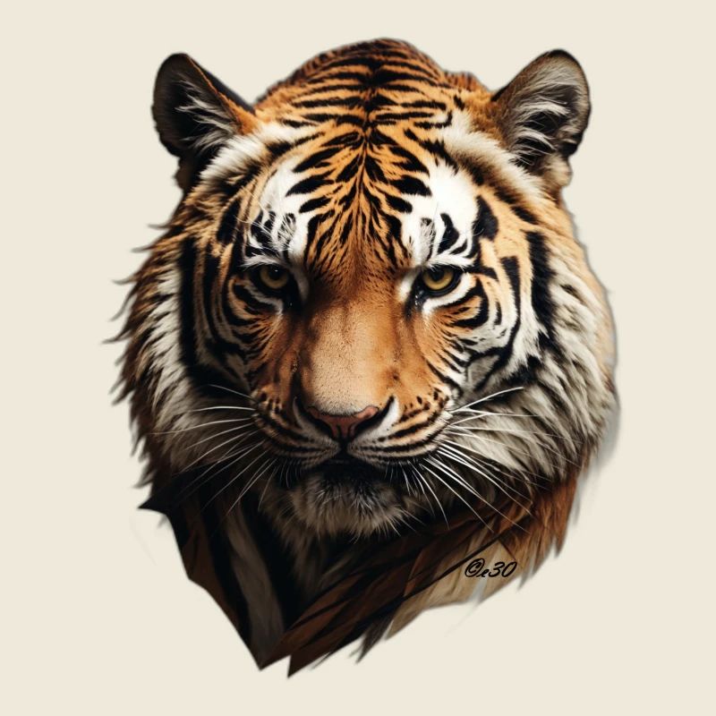 Tiger AI generated by e30