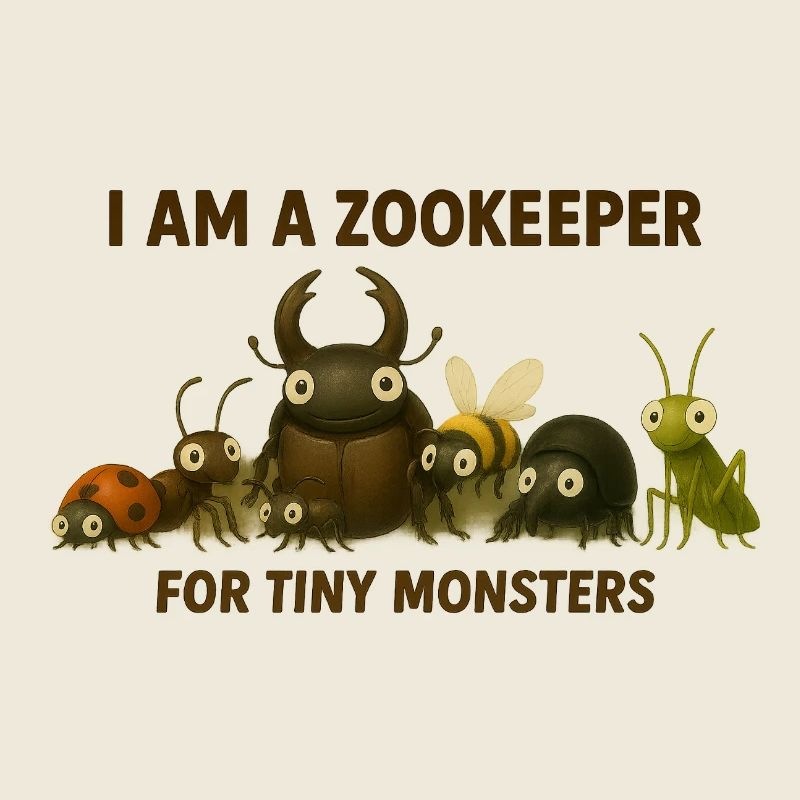 I am a zookeeper – for tiny monsters