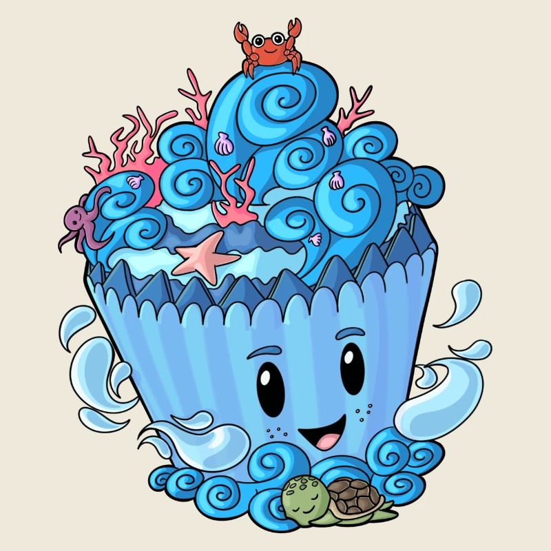Sea Cupcake