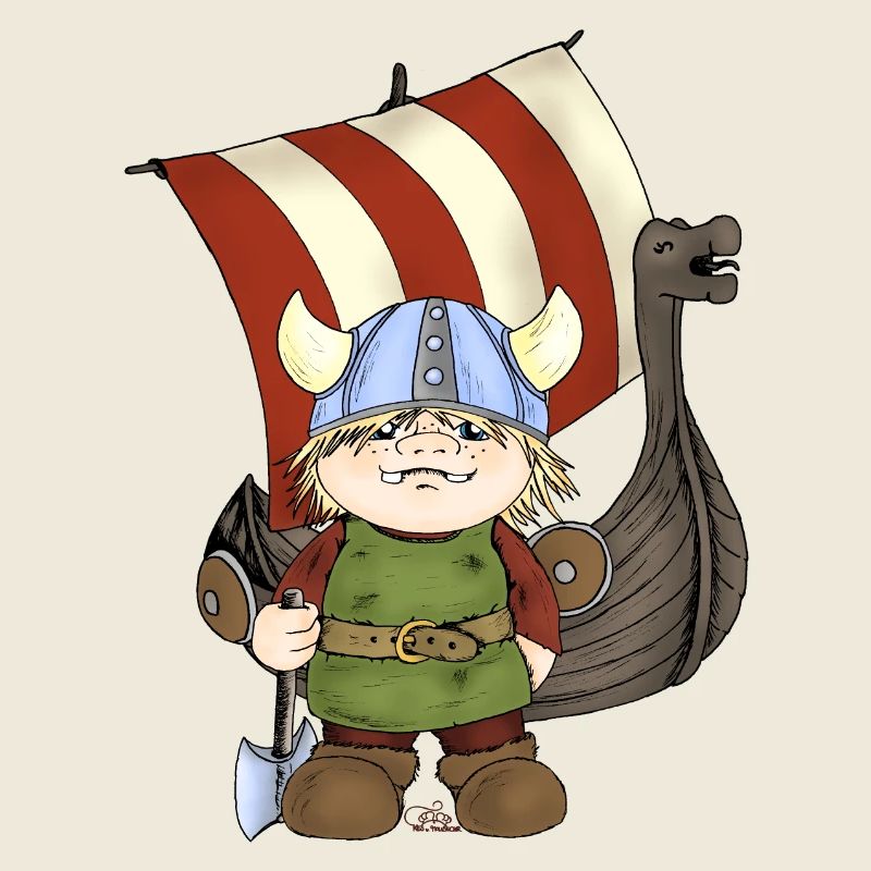 Erik le Viking navire avec