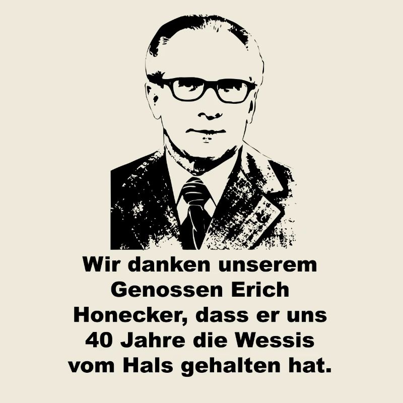 DDR Ossi Honecker saying funny Wessi saying