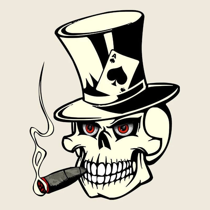 skull poker
