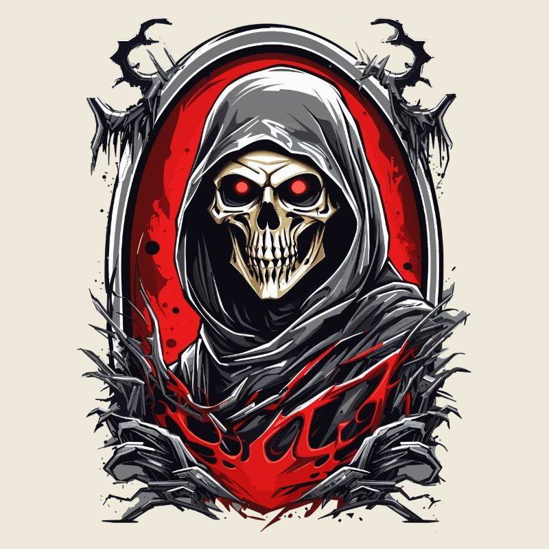 Grim Reaper Skull