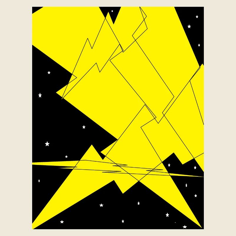 Zackenlicht Berge Kontrast