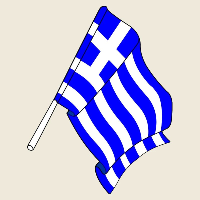Drapeau de la Grèce