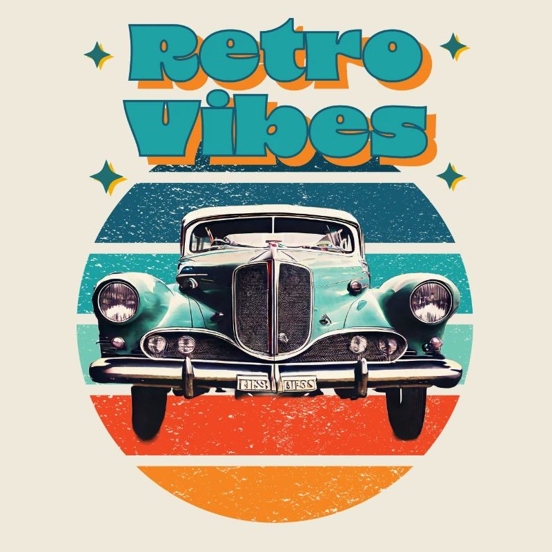 Retro Vibes Car