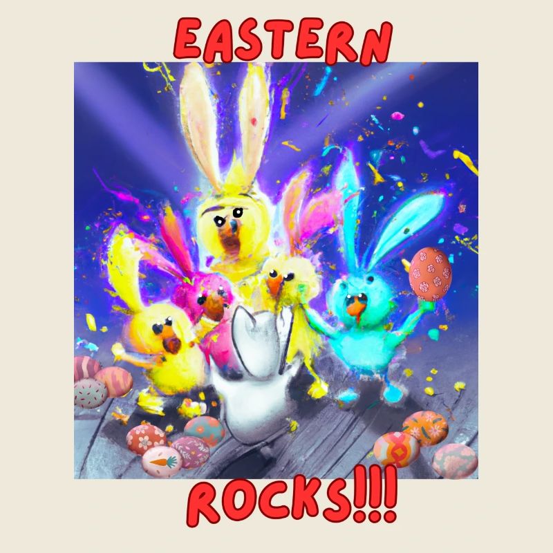Easter rocks