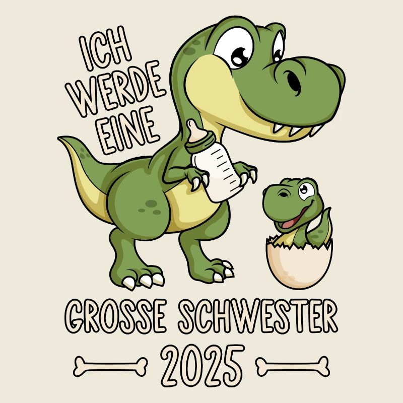 Dino Baby Ei Große Schwester 2025 Dinosaurier