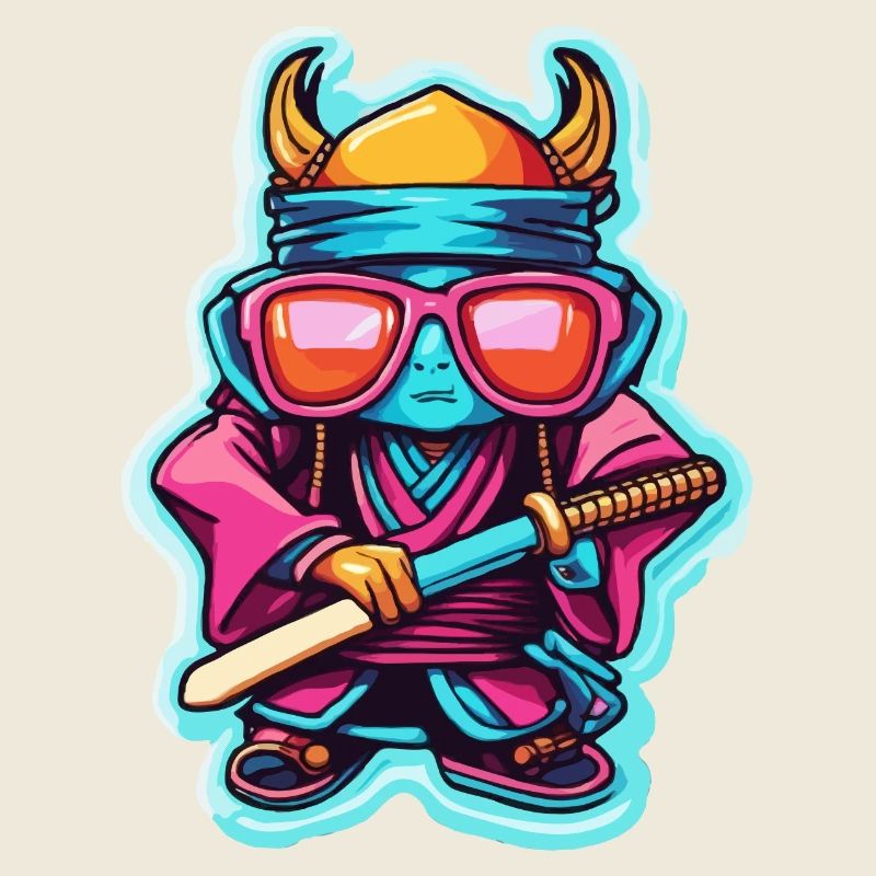 Samurai / Japanisch / Harakiri / Katana / Mann