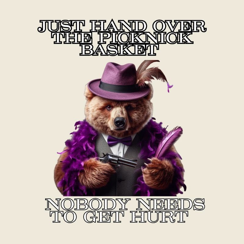 Übergeben Sie einfach den Picknickkorb