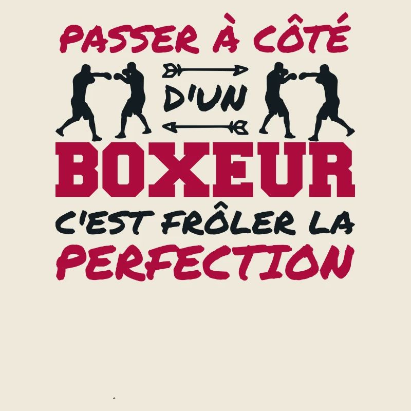 Perfektion Boxer Humor Boxer Mann