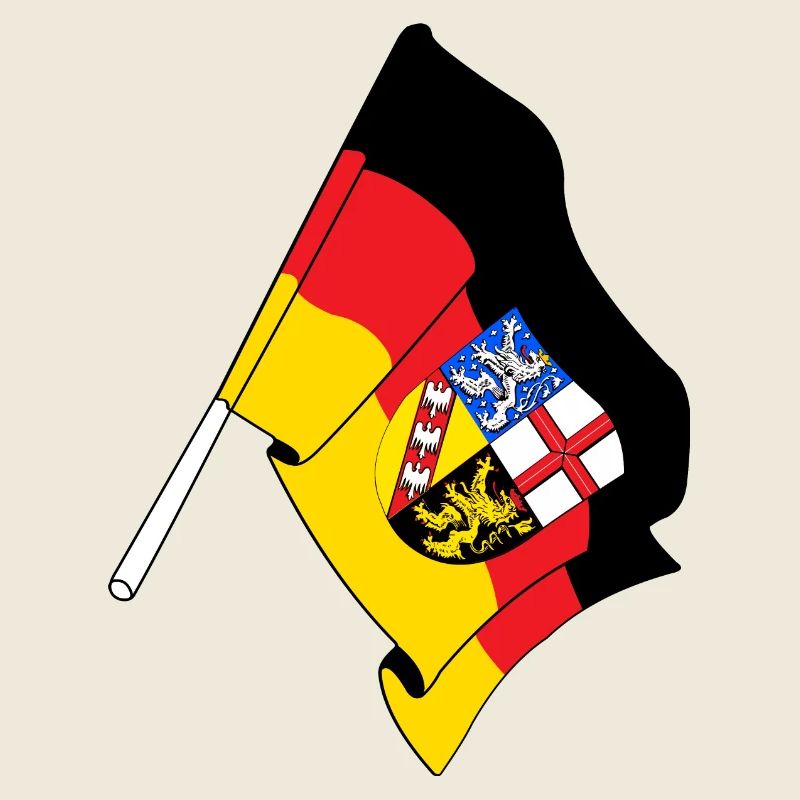 Drapeau de la Sarre