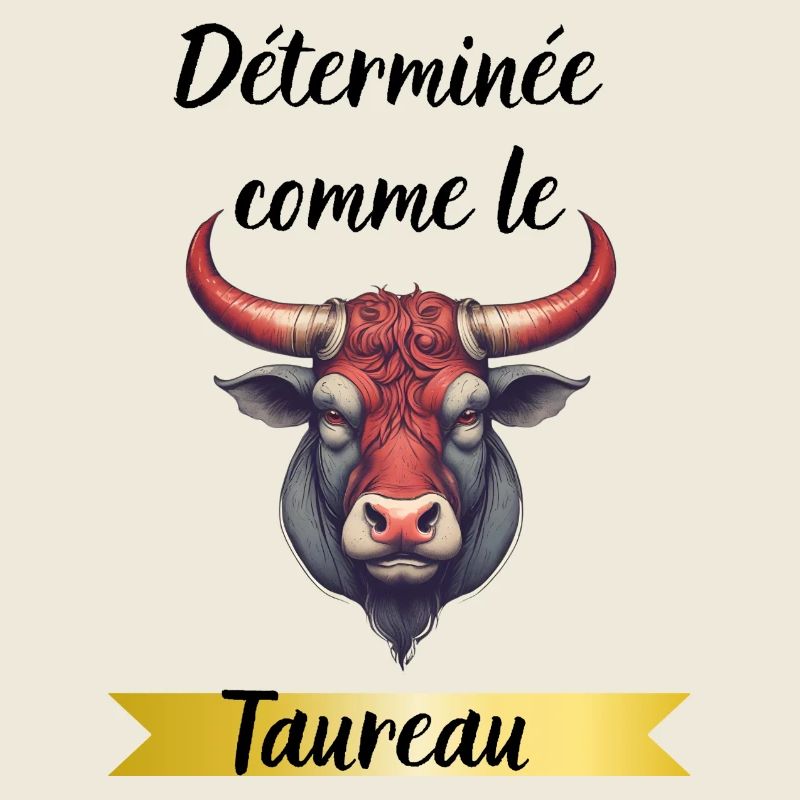 Déterminée comme le taureau