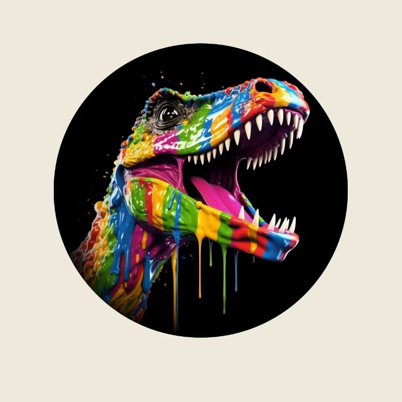 T Rex colorful5
