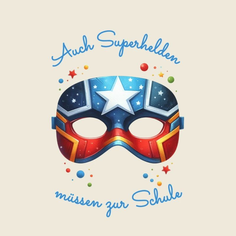 Superheld in der Schule