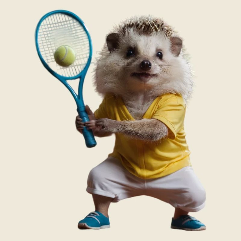 Sporty hedgehog