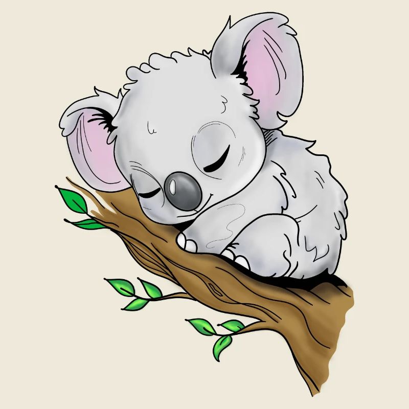 Schlafendes Koala