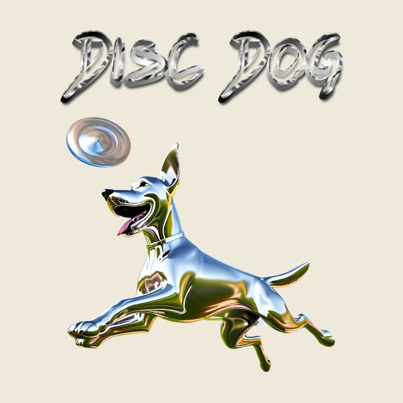 DISQUE CHIEN Chrome