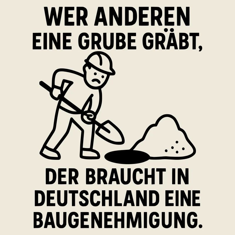 Digging a pit