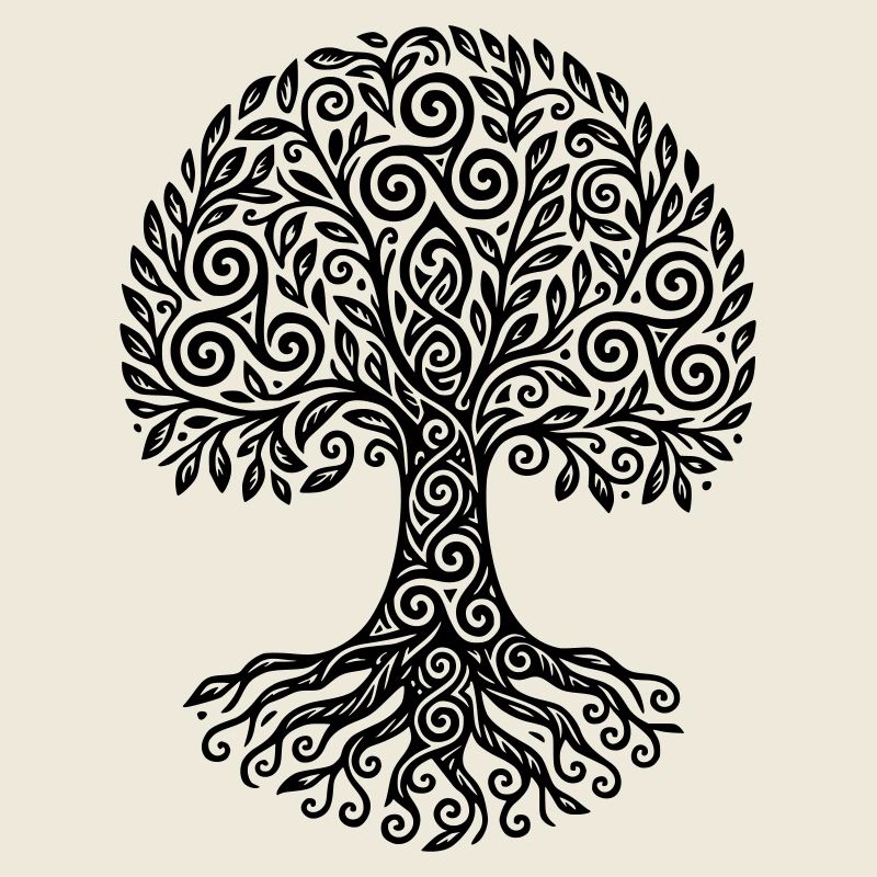 Triskel-Baum des Lebens