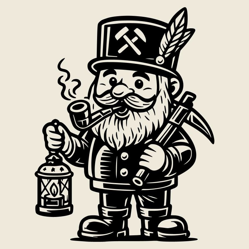 Bergmann Räuchermann Erzgebirge