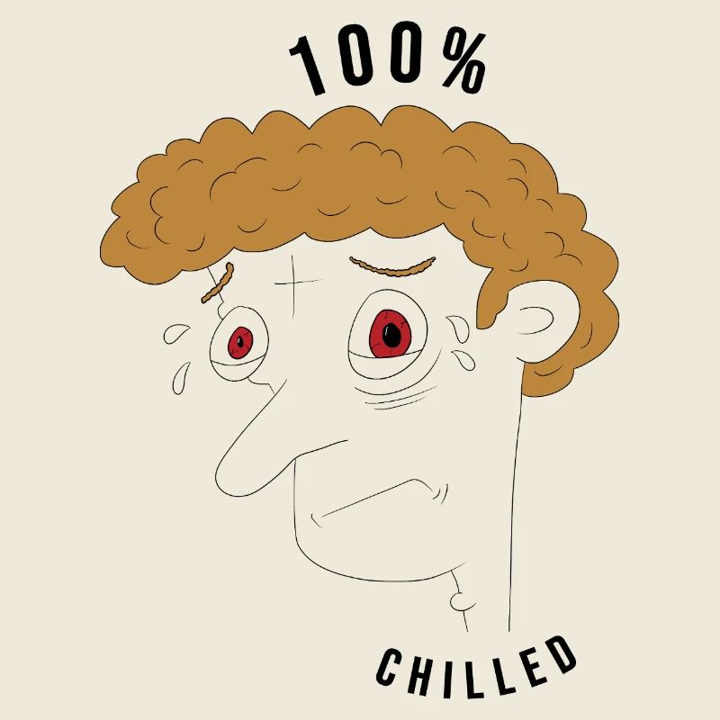 100 % cool man - ironique