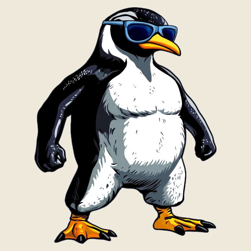 Penguin Bodybuilder